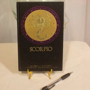 Vintage 1985 Quillmark Radom House Scorpio Journal New Old Stock Unused